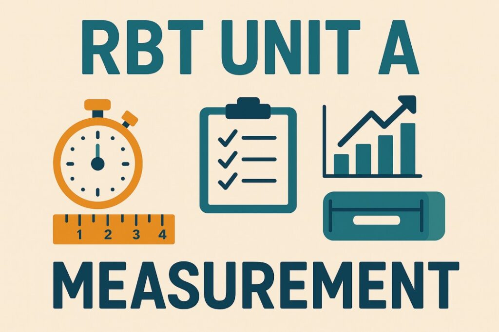 RBT Unit A Measurement