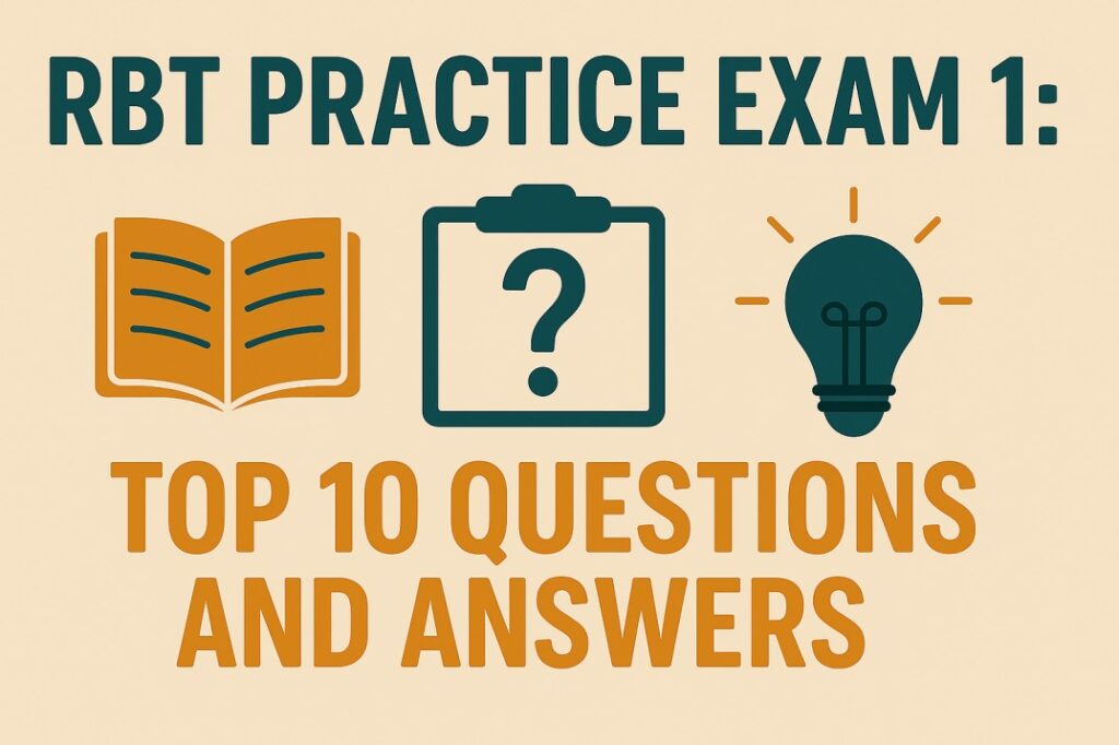 RBT Practice Exam 1